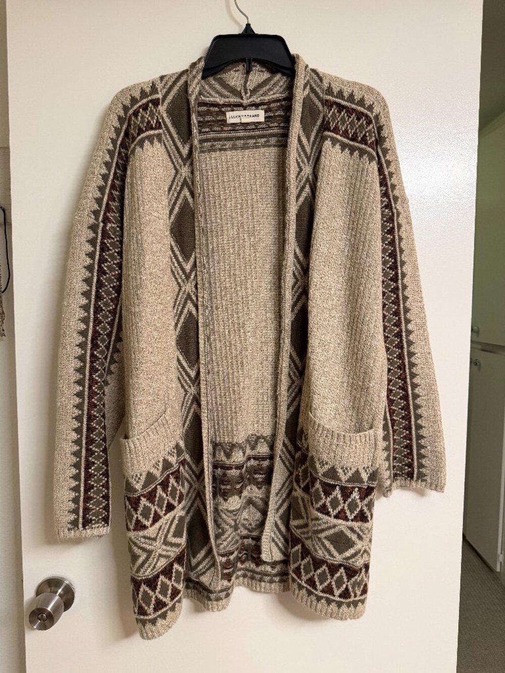 Women's Lucky Brand Cardigan - L